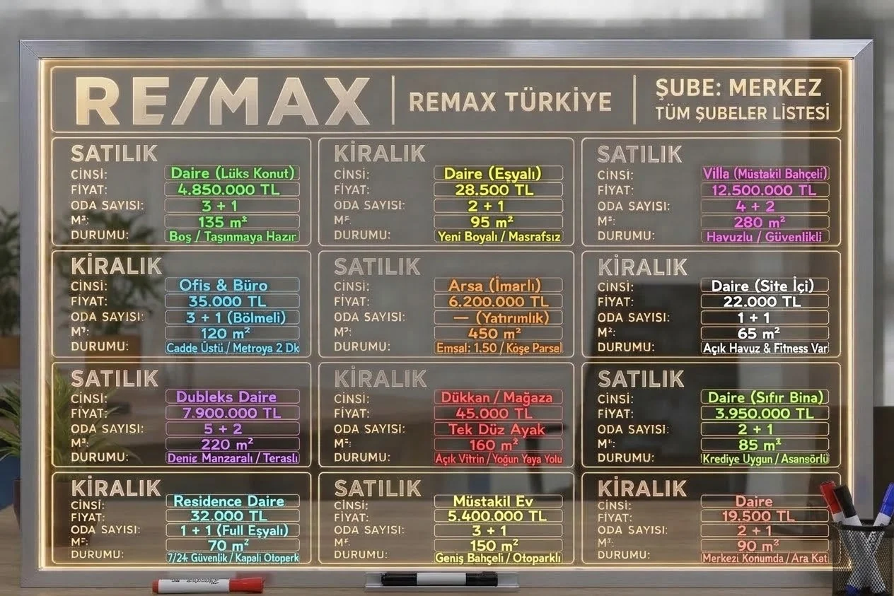 Emlakçı İlan Panoları